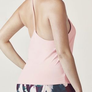 Fabletics Ciara T Tank Pink NWT Medium